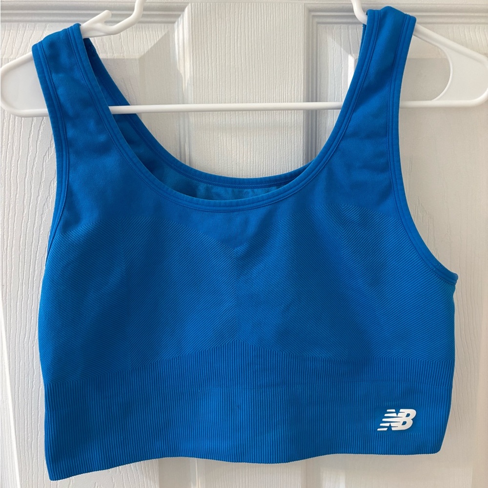 5/$25 New Balance Blue Sports Bra